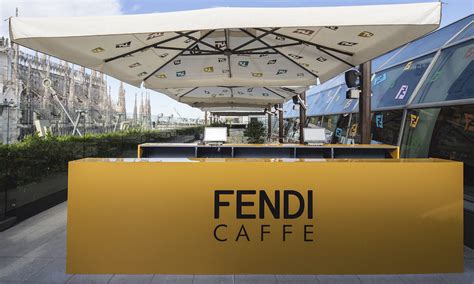 fendi cafe milano rinascente|Colazione da Fendi Caffé .